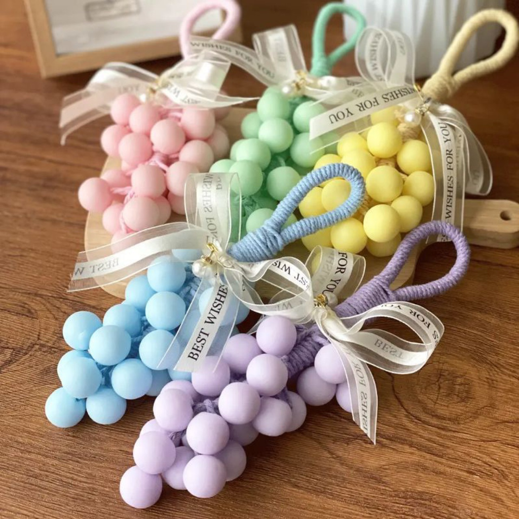 Macaron Grape Soap - Creative Home Gift - Handmade Hand Soap with a Bundle of Grapes